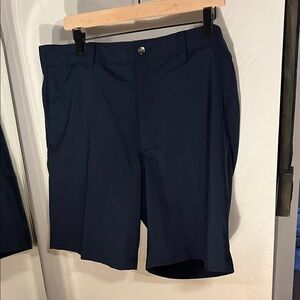 Callaway Men's Dark Blue Flat Front Shorts